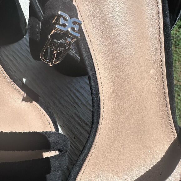 Sam Edelman Black Strappy Sandals - Picture 2 of 6